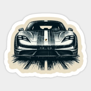 Porsche Taycan Sticker